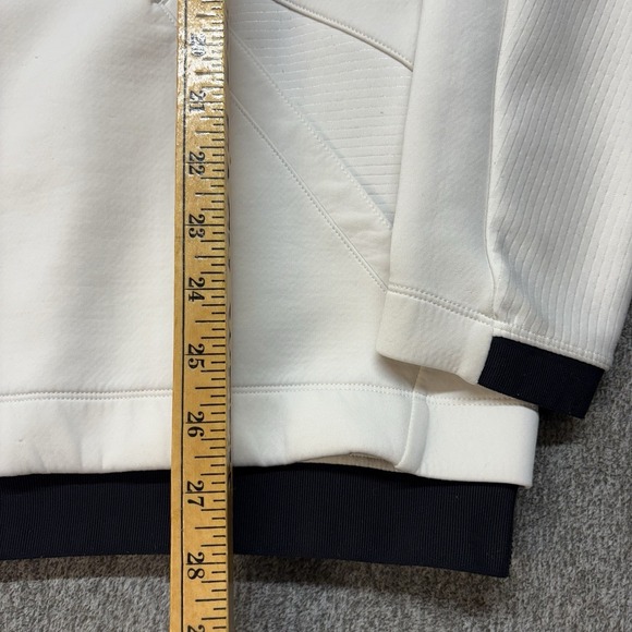 Nike Pro Hoodie Mens XL White Pullover Center Swoosh Training BV5572-030 - Picture 8 of 12